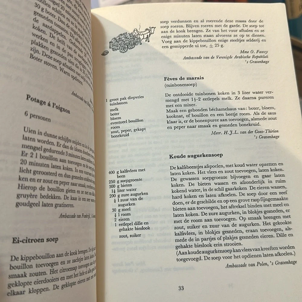 Vintage Dutch Cookbook “Internationale Gerechten” (1970)